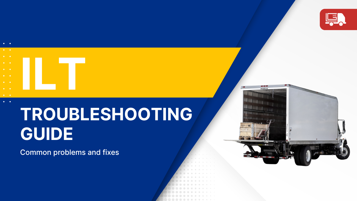 Troubleshooting Guide for Palfinger ILT Liftgate: Common Problems & Fixes