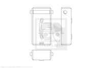 Waltco Liftgate Part Number 10021000 | pump mtg. bracket