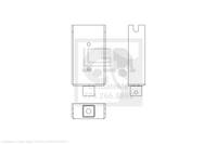 Waltco Liftgate Part Number 10021500 | pump mtg bracket