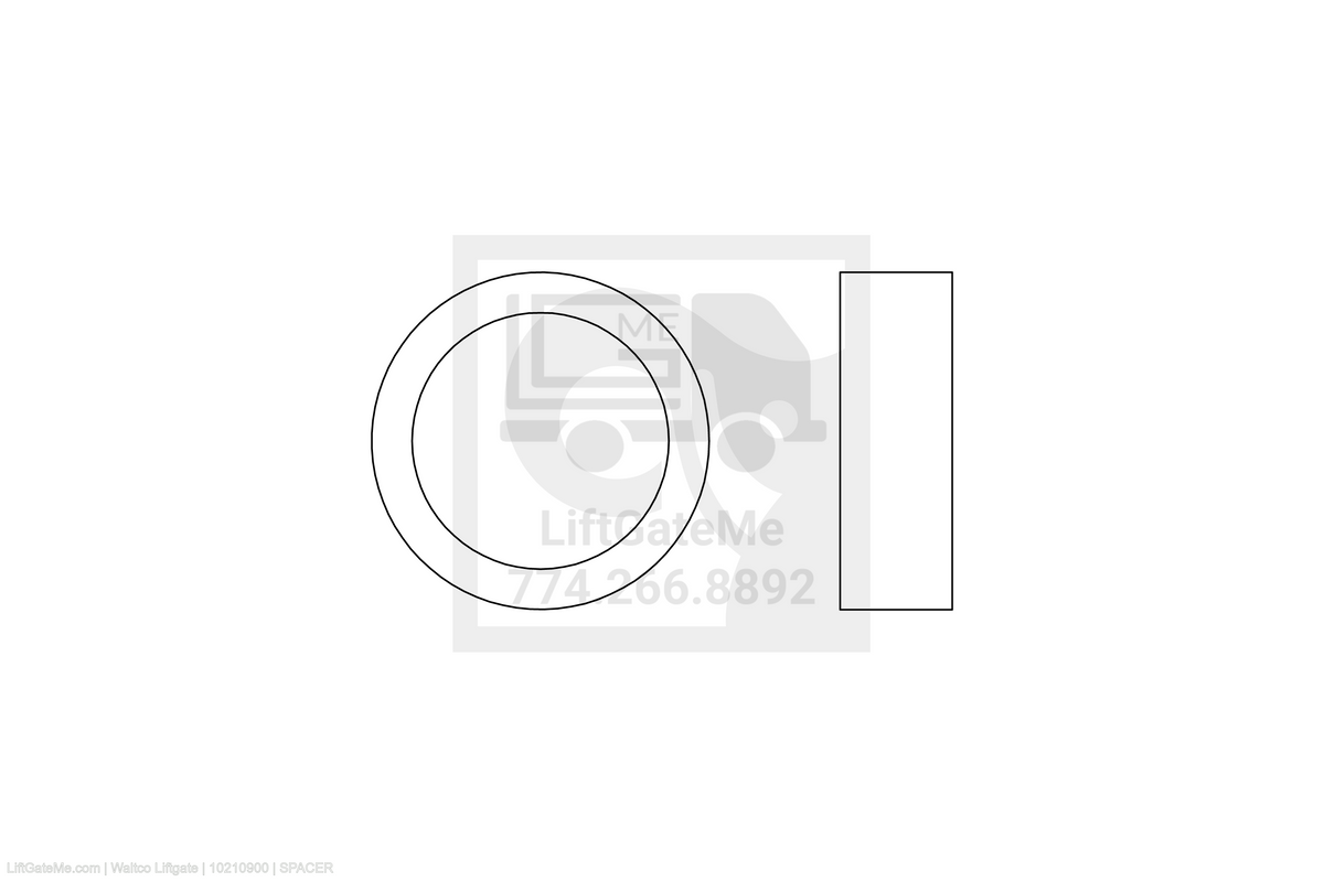 Waltco Liftgate Part Number 10210900 | spacer