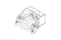 Waltco Liftgate Part Number 10320000 | mounting frame