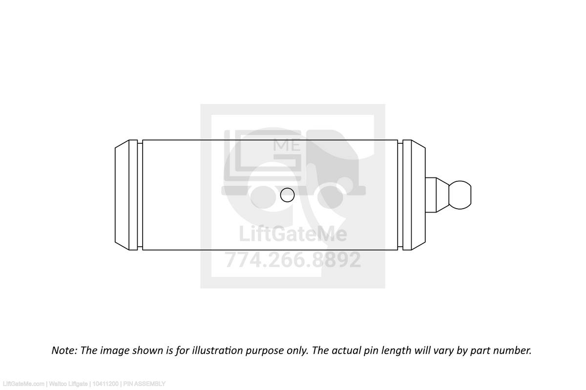Waltco Liftgate Part Number 10411200 | pin assembly