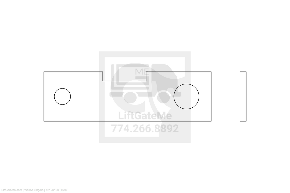 Waltco Liftgate Part Number 12129100 | bar