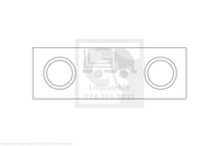 Waltco Liftgate Part Number 12151202 | stop block assembly