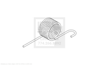 Waltco Liftgate Part Number 13027100 | spring, closer cam