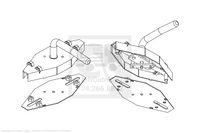 Waltco Liftgate Part Number 14293501 | platform latch assembly