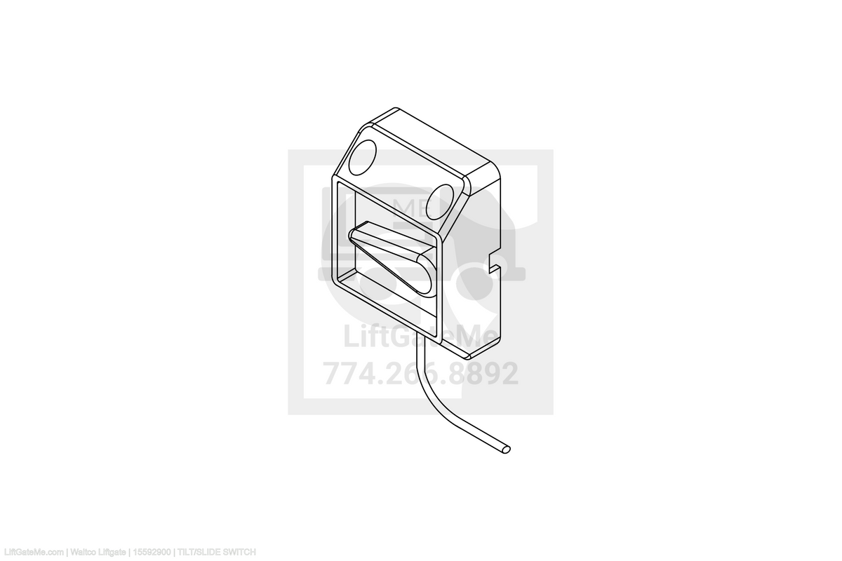 Waltco Liftgate Part Number 15592900 | tilt/slide switch