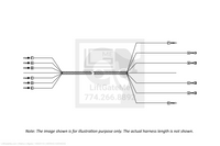 Waltco Liftgate Part Number 16625110 | wiring harness