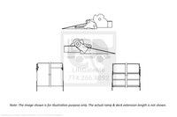 Waltco Liftgate Part Number 20213007 | deck extension assembly