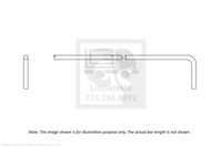 Waltco Liftgate Part Number 20265106 | round bar