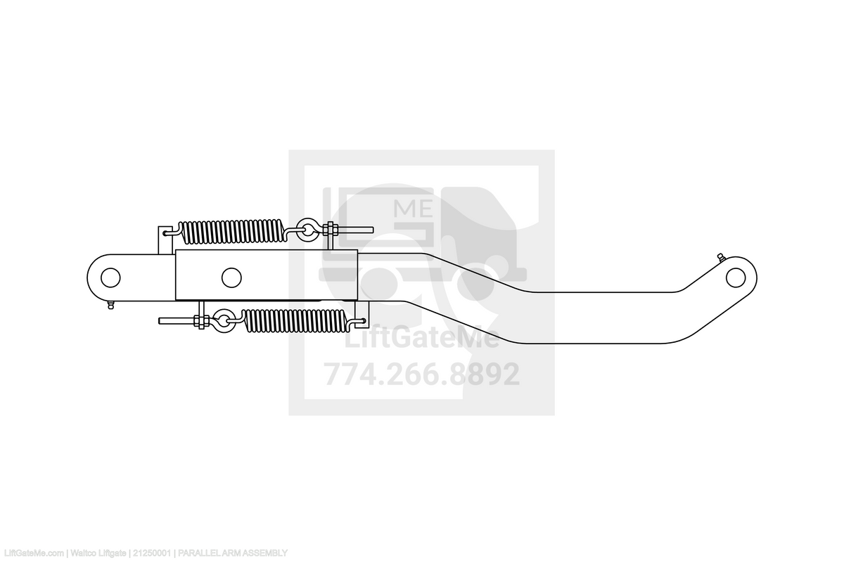 Waltco Liftgate Part Number 21250001 | parallel arm assembly