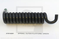 Waltco Liftgate Part Number 21514301 | spring, outer platform, green
