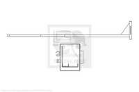 Waltco Liftgate Part Number 22529002 | slide tray assy with channel