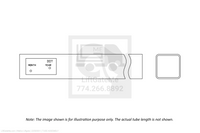 Waltco Liftgate Part Number 22593001 | tube assembly