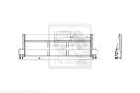 Waltco Liftgate Part Number 22611056 | deck assembly