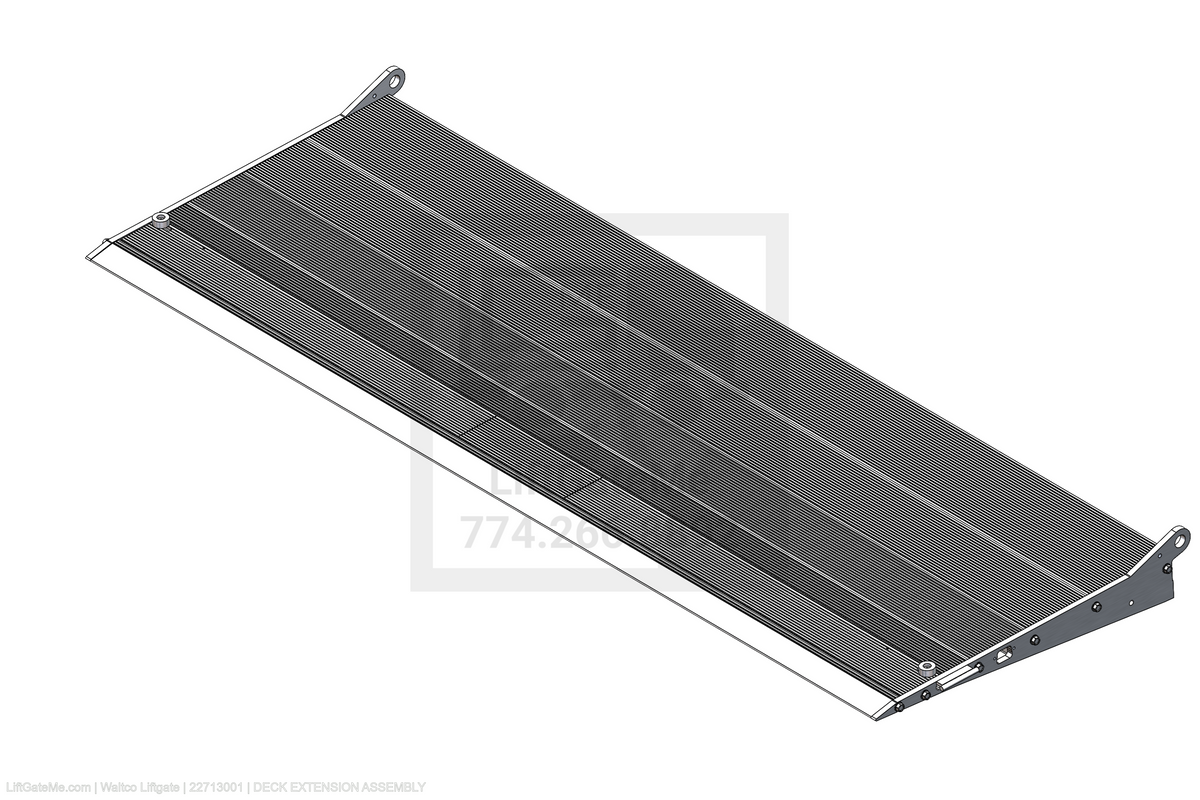 Waltco Liftgate Part Number 22713001 | deck extension assembly