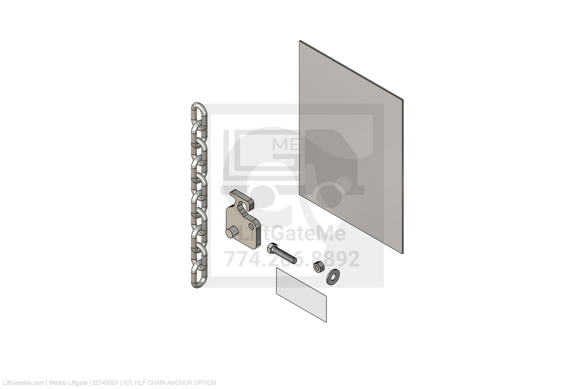 Waltco Liftgate Part Number 22745001 | kit, hlf chain anchor option