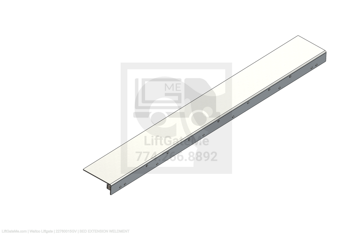 Waltco Liftgate Part Number 22760015gv | bed extension weldment