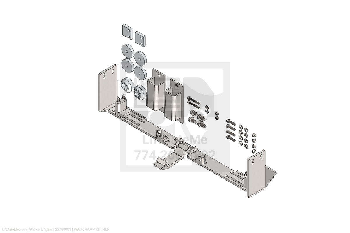 Waltco Liftgate Part Number 22766001 | walk ramp kit, hlf
