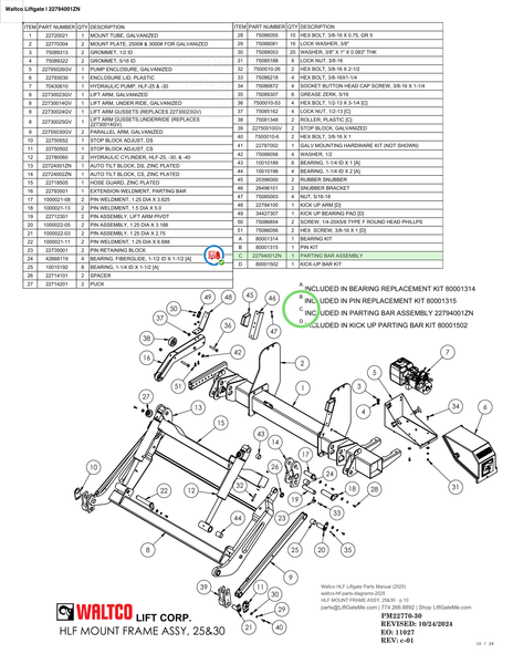 Waltco Liftgate 22794001ZN – LiftGateMe