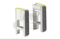 Waltco Liftgate Part Number 22796050 | kit, dock bumpers, 2-stp, uhmw