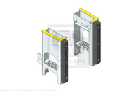 Waltco Liftgate Part Number 22796050gv | kit, dock bumpers, 2-stp, uhmw