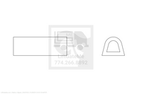 Waltco Liftgate Part Number 26297602 | rubber dock bumper