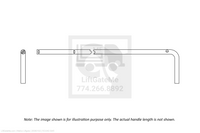 Waltco Liftgate Part Number 26360102 | round bar