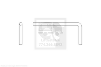 Waltco Liftgate Part Number 26365102 | round bar