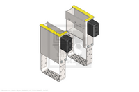 Waltco Liftgate Part Number 26496003 | kit, dock bumper, short