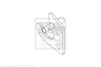 Waltco Liftgate Part Number 27567205 | transit hook weldment