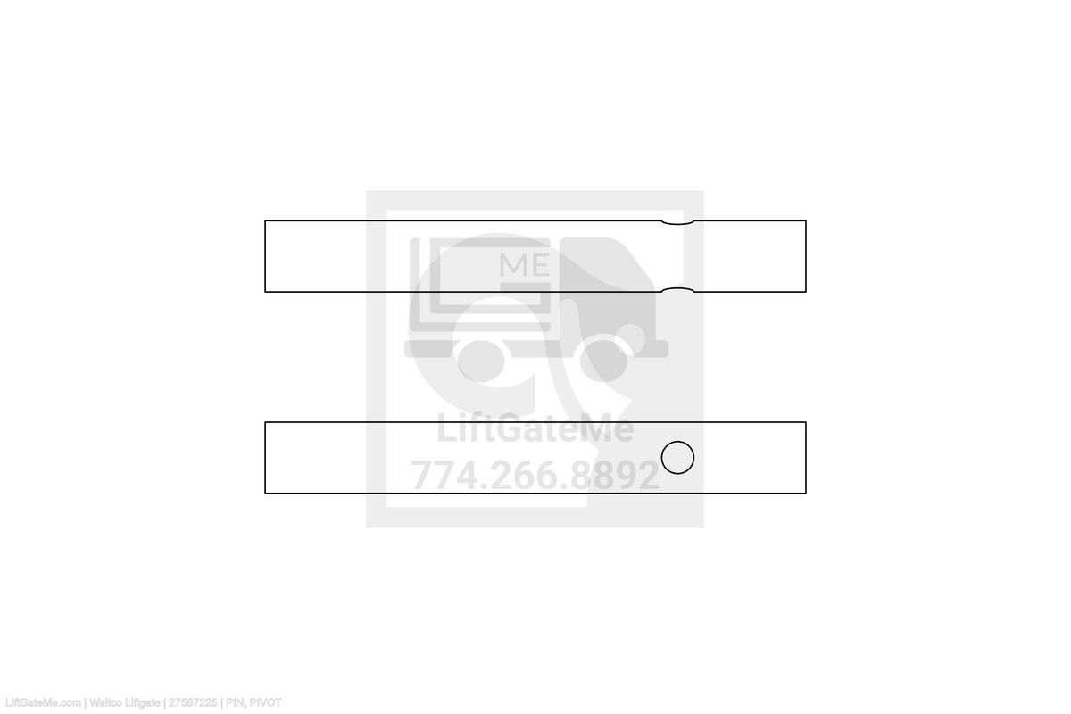 Waltco Liftgate Part Number 27567225 | pin, pivot