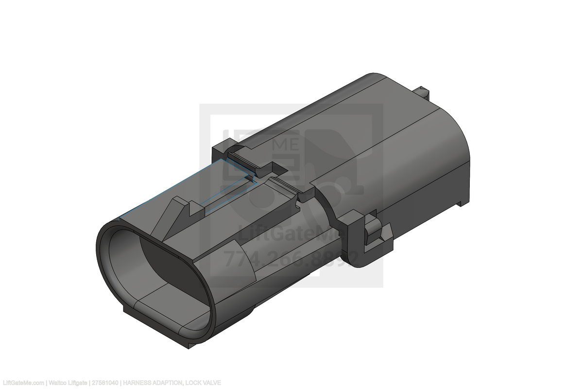 Waltco Liftgate Part Number 27581040 | harness adaption, lock valve