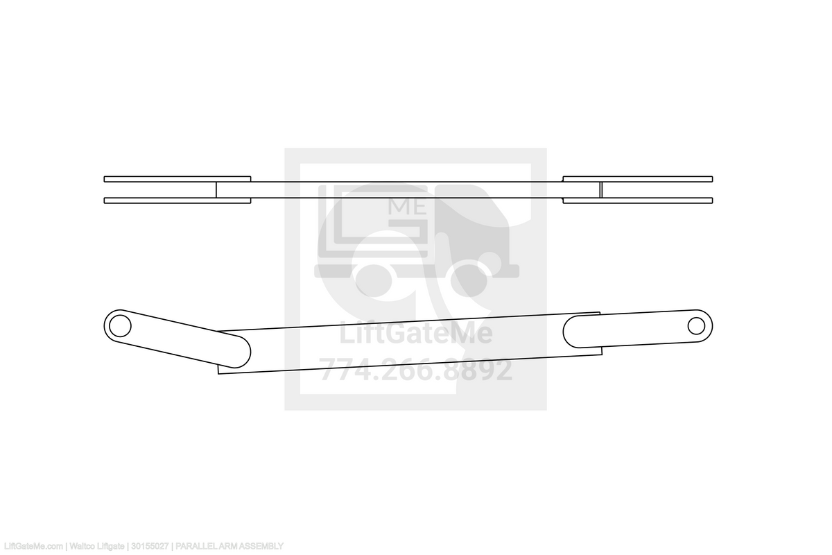 Waltco Liftgate Part Number 30155027 | parallel arm assembly