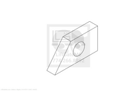 Waltco Liftgate Part Number 31419701 | bar, hinge