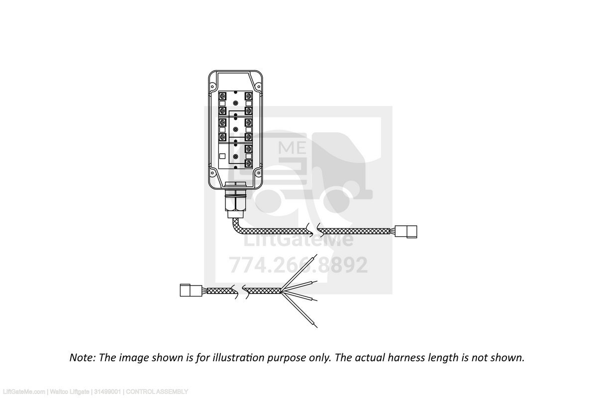 Waltco Liftgate Part Number 31499001 | control assembly
