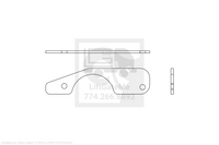 Waltco Liftgate Part Number 31725010 | lower roller guard