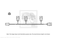 Waltco Liftgate Part Number 31791002 | harness, control wiring