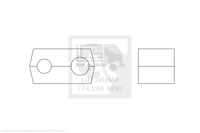 Waltco Liftgate Part Number 31799500 | clamp, twin, modified