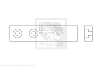 Waltco Liftgate Part Number 3180162 | upper runner bearing