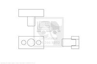 Waltco Liftgate Part Number 3190231 | weldment, downstop pin, ap