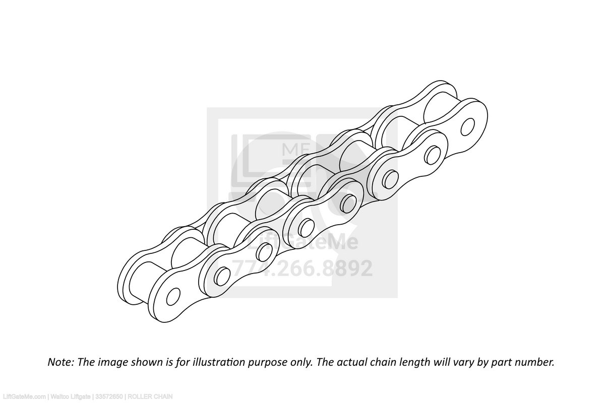 Waltco Liftgate Part Number 33572650 | roller chain