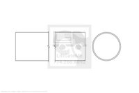 Waltco Liftgate Part Number 34020510 | nylon abrasion sleeve