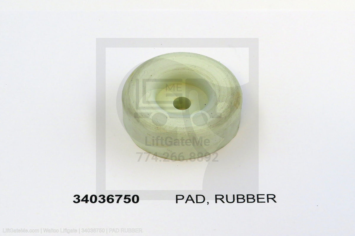 Waltco Liftgate Part Number 34036750 | pad rubber