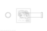 Waltco Liftgate Part Number 34040216 | pin s.s. cam follower