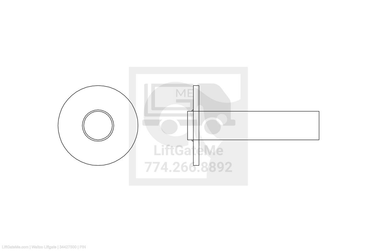 Waltco Liftgate Part Number 34427500 | pin