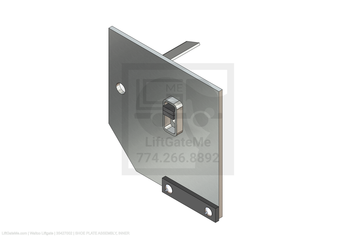 Waltco Liftgate Part Number 35427002 | shoe plate assembly, inner