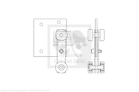 Waltco Liftgate Part Number 35436001 | upper bearing assy, comp