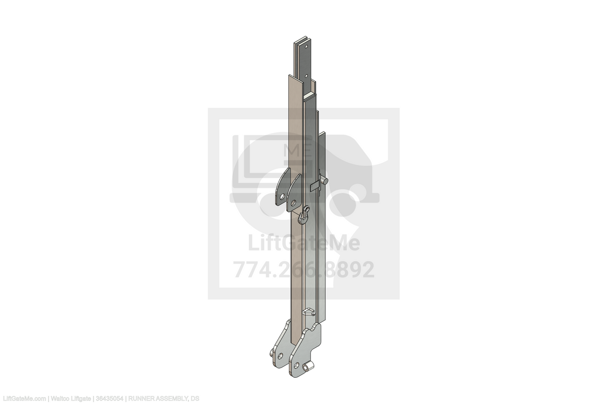 Waltco Liftgate Part Number 36435054 | runner assembly, ds