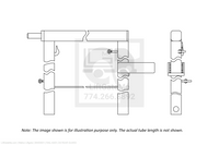 Waltco Liftgate Part Number 36455051 | rail assy, ds rear guard